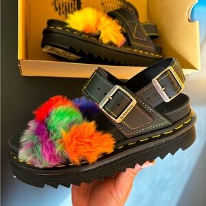 Dr Martens Voss 2 Fluffy Y2K Women’s Size 5